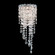 Chantant 2 Light 120V Wall Sconce in Polished Stainless Steel with Clear Optic Crystal (168|CH0832N-401O)