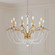 Priscilla 10 Light 120V Chandelier in Black with Clear Optic Crystal (168|BC7110N-51O)