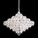 Baronet 12 Light 120V Pendant in Polished Stainless Steel with Clear Optic Crystal (168|BN1024N-401O)