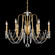 Esmery 6 Light 120V Chandelier in Ferro Black with Clear Optic Crystal (168|AR1006N-59O)