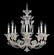 Rivendell 8 Light 120V Chandelier in Black with Clear Radiance Crystal (168|7866-51R)