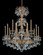 Milano 15 Light 120V Chandelier in Florentine Bronze with Clear Radiance Crystal (168|5686-83R)