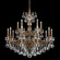 Milano 15 Light 120V Chandelier in Florentine Bronze with Clear Radiance Crystal (168|5685-83R)