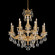 Milano 12 Light 120V Chandelier in French Gold with Clear Radiance Crystal (168|5682-26R)