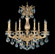 Milano 9 Light 120V Chandelier in Etruscan Gold with Clear Radiance Crystal (168|5679-23R)