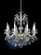 La Scala 8 Light 120V Chandelier in Parchment Gold with Clear Radiance Crystal (168|5073-27R)