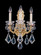 La Scala 3 Light 120V Wall Sconce in Antique Silver with Clear Radiance Crystal (168|5071-48R)