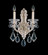 La Scala 2 Light 120V Wall Sconce in Antique Silver with Clear Radiance Crystal (168|5070-48R)