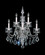 La Scala 5 Light 120V Wall Sconce in Antique Silver with Clear Radiance Crystal (168|5003-48R)