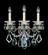 La Scala 3 Light 120V Wall Sconce in Heirloom Bronze with Clear Radiance Crystal (168|5002-76R)