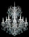 New Orleans 10 Light 120V Chandelier in Black Pearl with Clear Radiance Crystal (168|3657-49R)