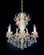 New Orleans 7 Light 120V Chandelier in French Gold with Clear Radiance Crystal (168|3656-26R)