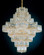 Equinoxe 45 Light 120V Pendant in Aurelia with Optic Crystal (168|2726-211O)
