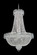 Camelot 22 Light 120V Pendant in Aurelia with Optic Crystal (168|2626-211O)