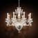 Bagatelle 11 Light 120V Chandelier in French Gold with Clear Radiance Crystal (168|1238N-26R)