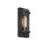 Pearl Street 7 in. 1-Light Black Modern Outdoor Wall Lantern with Clear Glass Shade (21|D303M-7EW-BK)