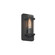 Pearl Street 6 in. 1-Light Black Modern Outdoor Wall Lantern with Clear Glass Shade (21|D303M-6EW-BK)