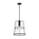 Alonzo 14 in. 1-Light Matte Black Transitional Pendant Light (21|D299M-14P-MB)