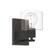 Vibrato 7.5 in. 1-Light Matte Black Transitional Wall Sconce Light (21|D285M-WS-MB)