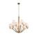 CURVA 12 LT 2 TIER CHANDELIER (133|518972BCG)