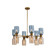 Azul 12 Light Chandelier (133|519871AGG)