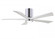 Irene - 5HLK - Polished Chrome - Matte White Blades - 52'' Blades (230|IR5HLK-CR-MWH-52)