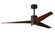 Super Janet three-blade ceiling fan in Textured Bronze finish with 60” solid walnut tone blades (230|SJ-TB-WN-60)