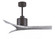 Mollywood 6-speed contemporary ceiling fan in Textured Bronze finish with 42” solid barn wood to (230|MW-TB-BW-42)