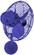 Michelle Parede - Directional Wall Fan - Safira Finish - Metal Blades (230|MP-BLUE-MTL)