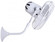 Michelle Parede - Directional Wall Fan - Gloss White Finish (230|MP-WH-MTL)