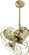 Bianca Direcional - Directional Ceiling Fan - Polished Brass Finish - Metal Blades (230|BD-PB-MTL)