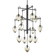 Brixton Chandelier (52|F6208-GRA/BCR)
