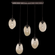 Meteo Linear 7pc Multi-Pendant (LED) (1289|PLB0067-07-BB-GS-C01-L3)