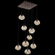 Nova Square 12pc Multi-Pendant (LED) (1289|CHB0068-12-CS-FA-C01-L3)