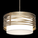 Tempest Drum with Linen Shade - 24-Inch (1289|CHB0013-24-NB-SH-001-E2)