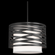 Tempest Drum with Linen Shade - 18-Inch (1289|CHB0013-18-GP-SH-001-E2)