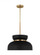 Pemberton Medium Pendant (7725|DJP1111SBMBK)