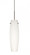 Besa Tu Tu Pendant, Opal Matte, Bronze, 1x50W Halogen (127|XP-412107-BR)