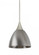 Besa Divi Pendant, Metal Satin Nickel, Satin Nickel, 1x50W Halogen, 15Ft. Cord (127|1XC-1858MN-SN-L)