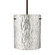 Besa Tamburo 8 Pendant Stone Silver Foil Bronze 1x11W LED, 15Ft. Cord (127|1TT-4006SS-LED-BR-L)
