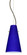 Besa Cierro LED Cable Pendant Cobalt Blue Matte Bronze 1x9W LED, 15Ft. Cord (127|1KX-4124CM-LED-BR-L)