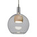 Besa, Benji Cord Pendant, Smoke/Natural, Bronze Finish, 1x9W LED, 15Ft. Cord (127|1JT-BENJISMNA-LED-BR-L)