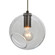 Besa, Maestro 8 Cord Pendant for Multiport Canopy, Clear, Bronze Finish, 1x60W Medium (127|1JC-MAESTRO8CL-BR-L)