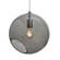 Besa, Maestro 12 Cord Pendant for Multiport Canopy, Smoke, Satin Nickel Finish, 1x60W (127|1JC-MAESTRO12SM-SN-L)