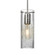 Besa, Juni 10 Cord Pendant, Clear Bubble, Satin Nickel, 1x60W Medium Base, 15Ft. Cord (127|1JC-JUNI10CL-SN-L)