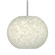 Besa Luna LED Pendant Carrera Satin Nickel 1x9W LED, 15Ft. Cord (127|1JC-477619-LED-SN-L)