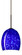 Besa Lucia LED Pendant Blue Cloud Bronze 1x9W LED, 15Ft. Cord (127|1JC-169786-LED-BR-L)