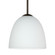 Besa Sasha LED Pendant Opal Matte Bronze 1x9W LED, 15Ft. Cord (127|1BT-757207-LED-BR-L)