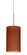 Besa Stilo 7 Pendant Satin Nickel Cherry 1x40W B10 Med, 15Ft. Cord (127|1BT-4404CH-MED-SN-L)