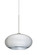 Besa Pendant Brio 7 Satin Nickel Silver Foil 1x5W LED (127|XP-2492SF-LED-SN)